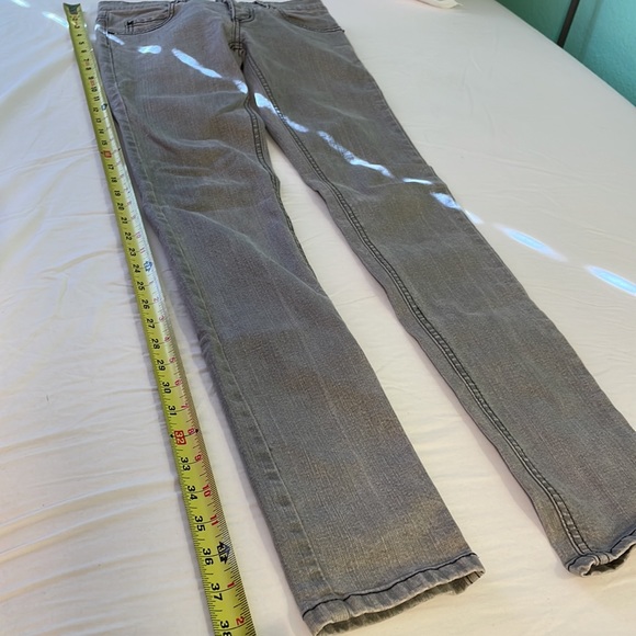 CM cheap Monday Grey Washed skinny Jeans Denim 👖 - Picture 3 of 6